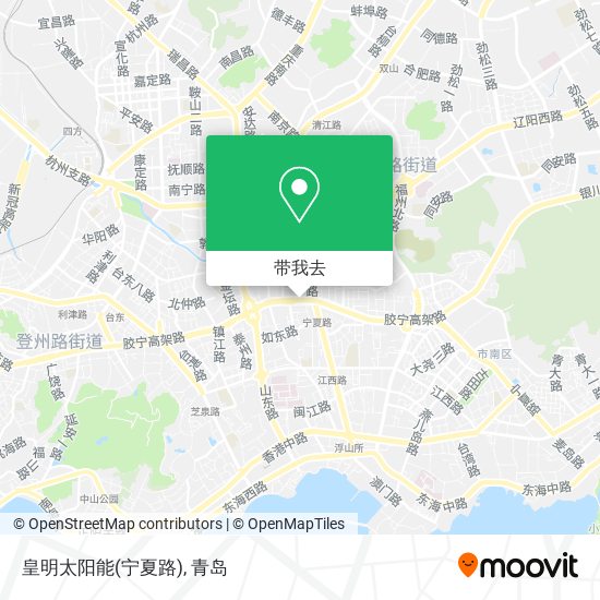 皇明太阳能(宁夏路)地图