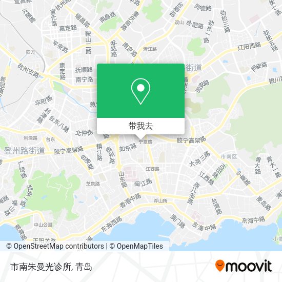 市南朱曼光诊所地图