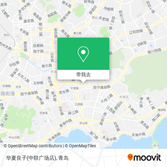 华夏良子(中联广场店)地图