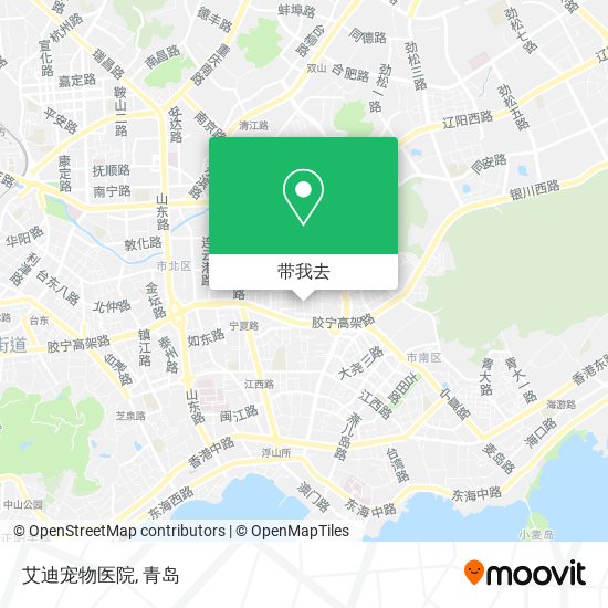 艾迪宠物医院地图
