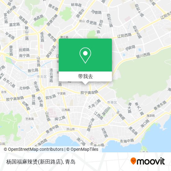 杨国福麻辣烫(新田路店)地图