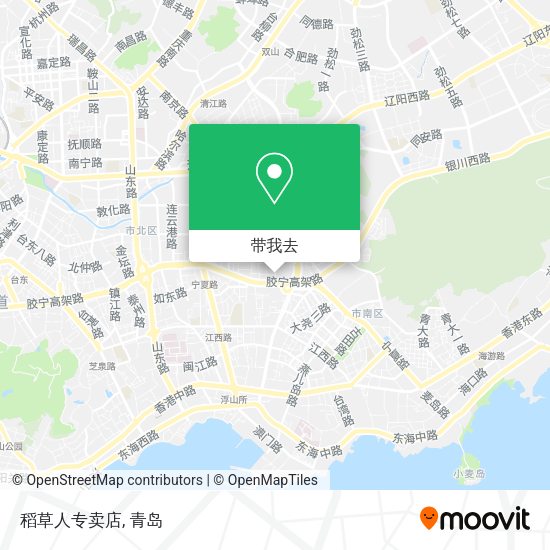 稻草人专卖店地图