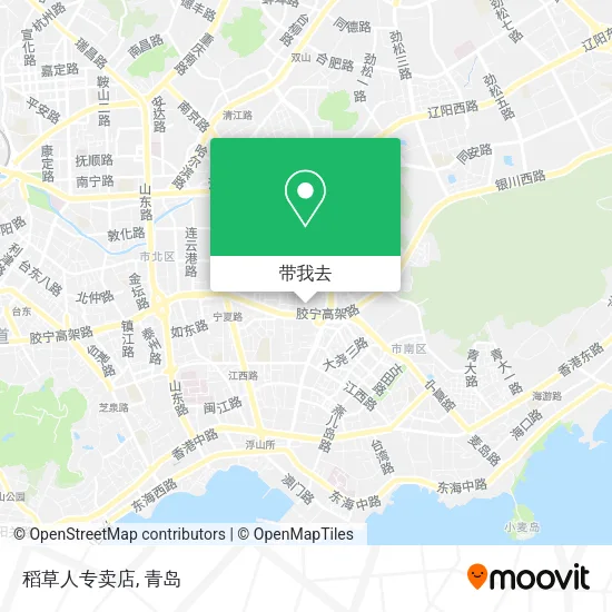 稻草人专卖店地图