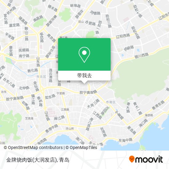 金牌烧肉饭(大润发店)地图