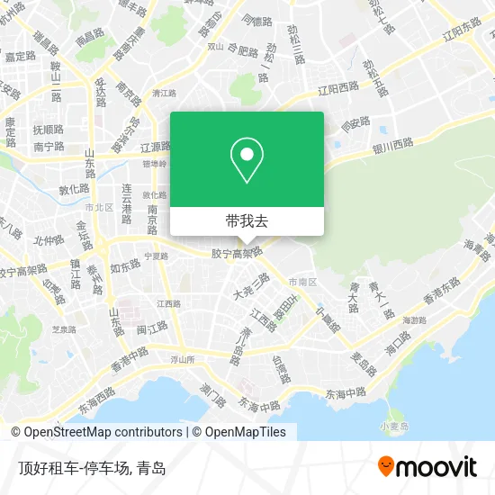 顶好租车-停车场地图