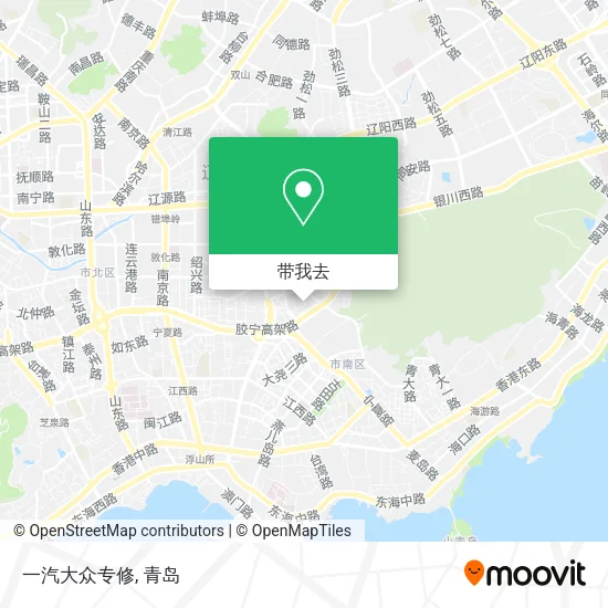 一汽大众专修地图