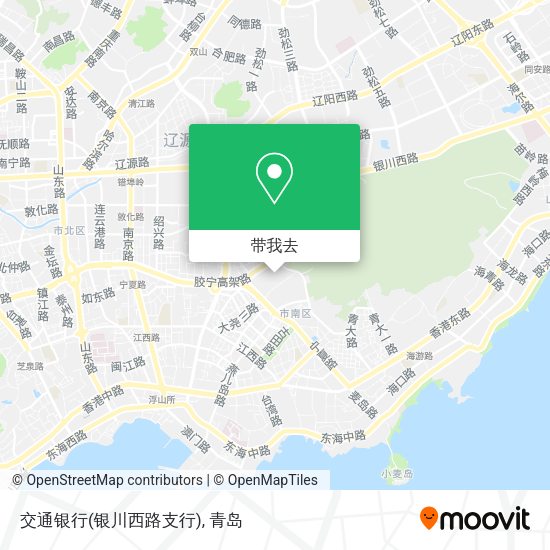 交通银行(银川西路支行)地图