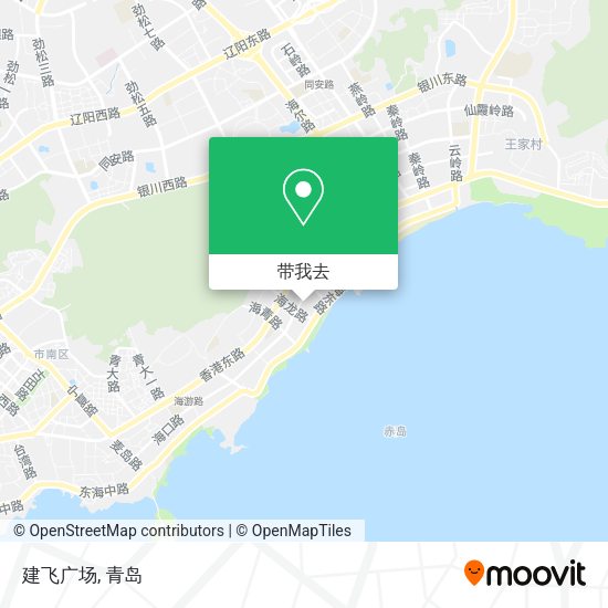建飞广场地图