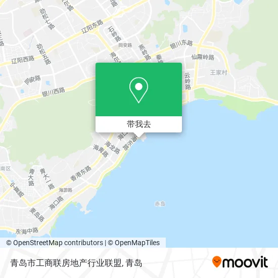 青岛市工商联房地产行业联盟地图