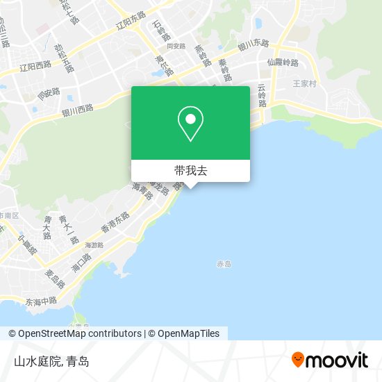 山水庭院地图