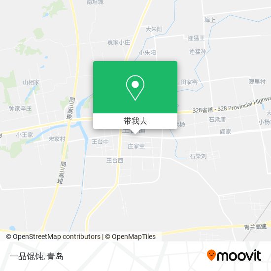 一品馄饨地图