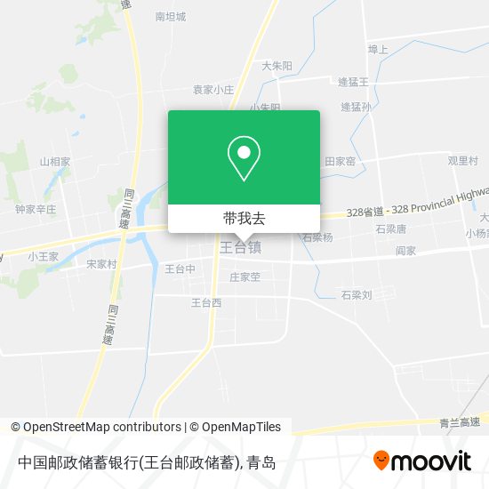 中国邮政储蓄银行(王台邮政储蓄)地图