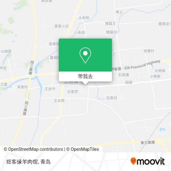 煜客缘羊肉馆地图
