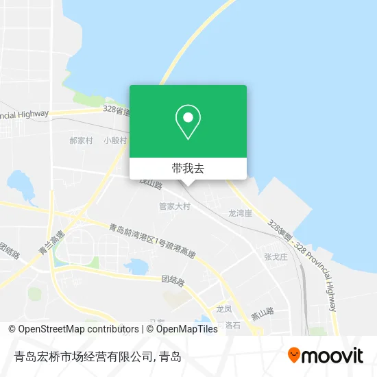 青岛宏桥市场经营有限公司地图