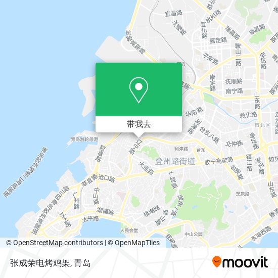 张成荣电烤鸡架地图