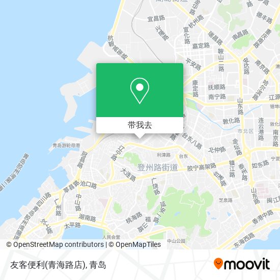 友客便利(青海路店)地图