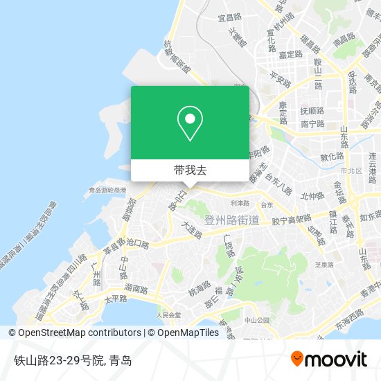 铁山路23-29号院地图