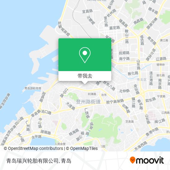 青岛瑞兴轮胎有限公司地图