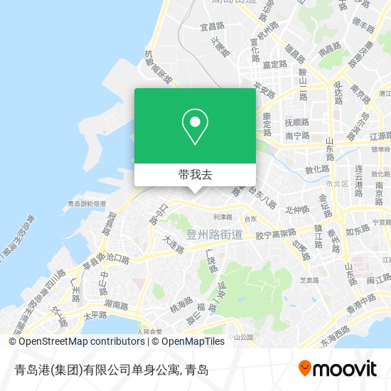 青岛港(集团)有限公司单身公寓地图