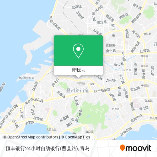 恒丰银行24小时自助银行(曹县路)地图
