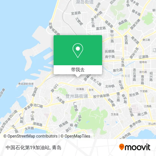 中国石化第19加油站地图
