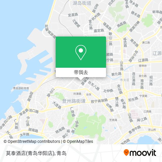 莫泰酒店(青岛华阳店)地图