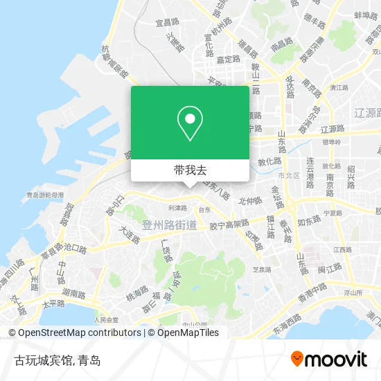 古玩城宾馆地图