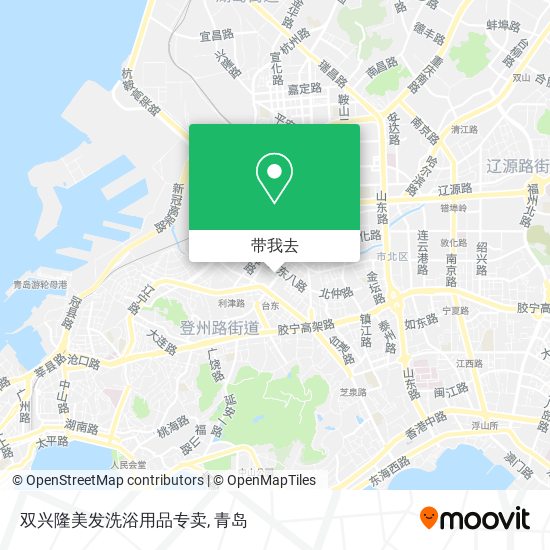 双兴隆美发洗浴用品专卖地图