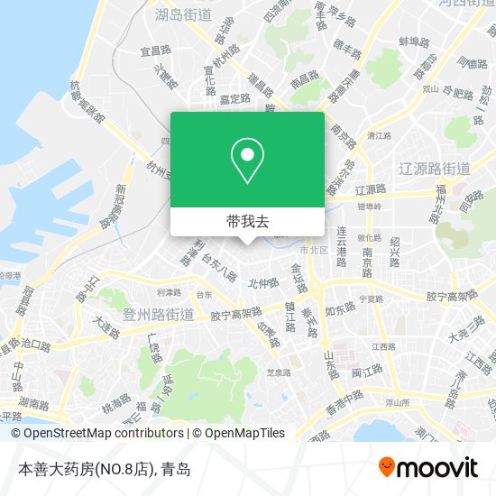 本善大药房(NO.8店)地图