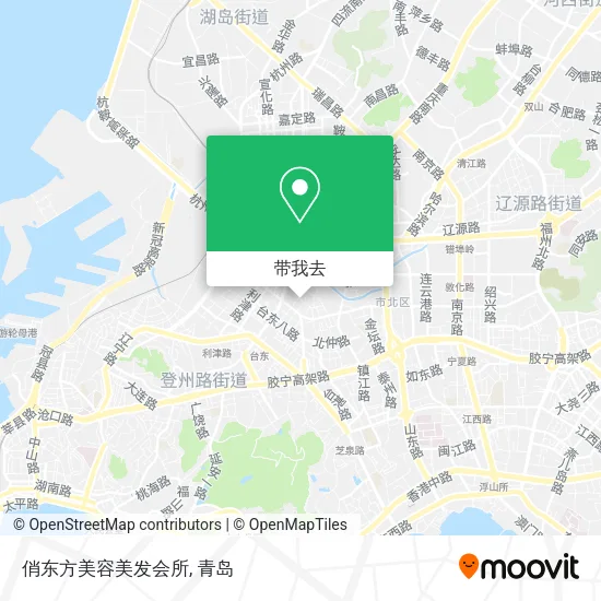 俏东方美容美发会所地图