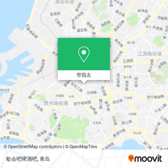 歇会吧啤酒吧地图
