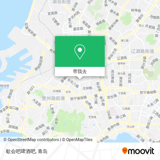 歇会吧啤酒吧地图