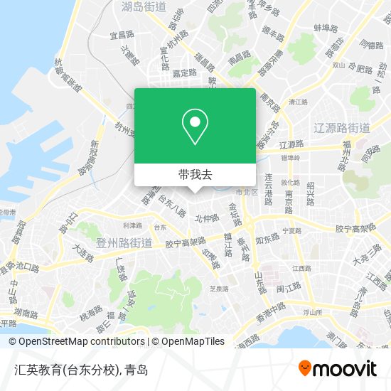 汇英教育(台东分校)地图