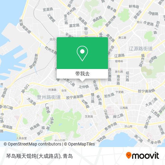 琴岛顺天馄饨(大成路店)地图