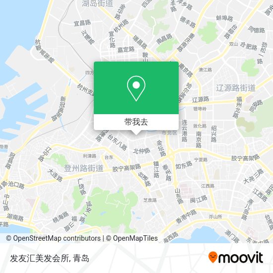 发友汇美发会所地图