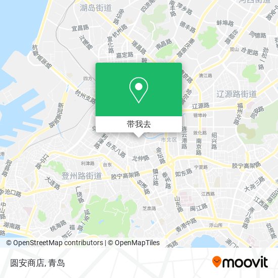 圆安商店地图