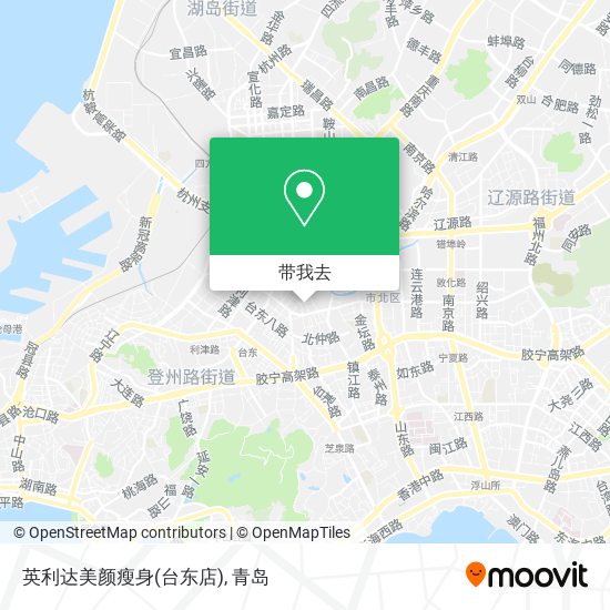 英利达美颜瘦身(台东店)地图