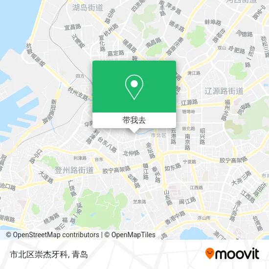 市北区崇杰牙科地图