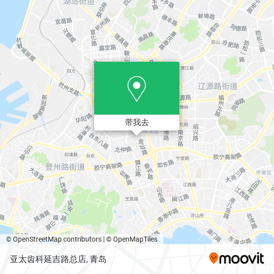 亚太齿科延吉路总店地图