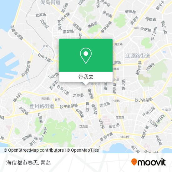 海信都市春天地图