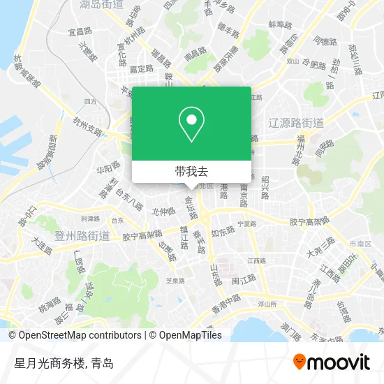 星月光商务楼地图