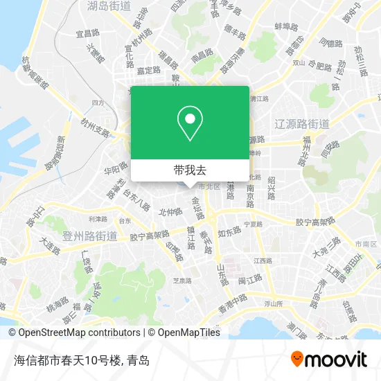 海信都市春天10号楼地图