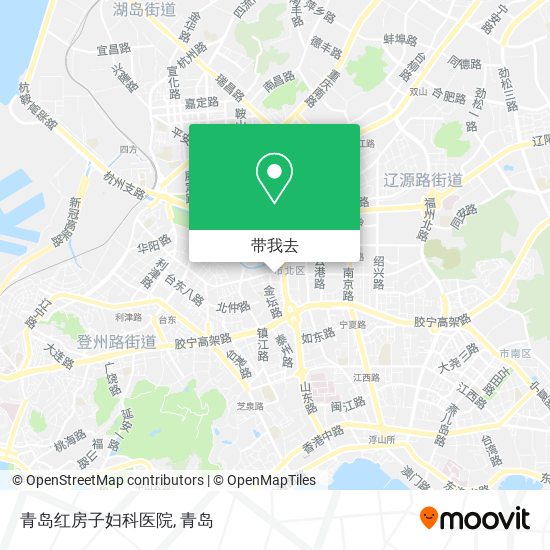 青岛红房子妇科医院地图