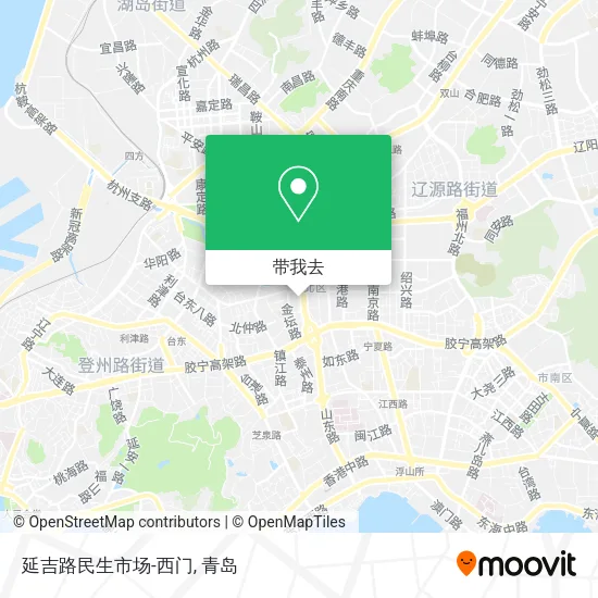 延吉路民生市场-西门地图