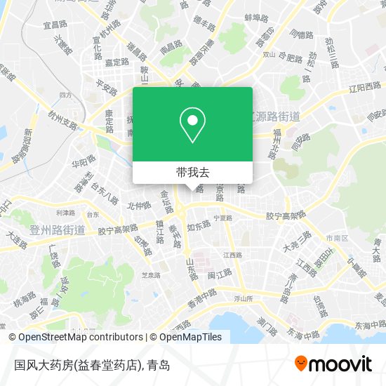 国风大药房(益春堂药店)地图