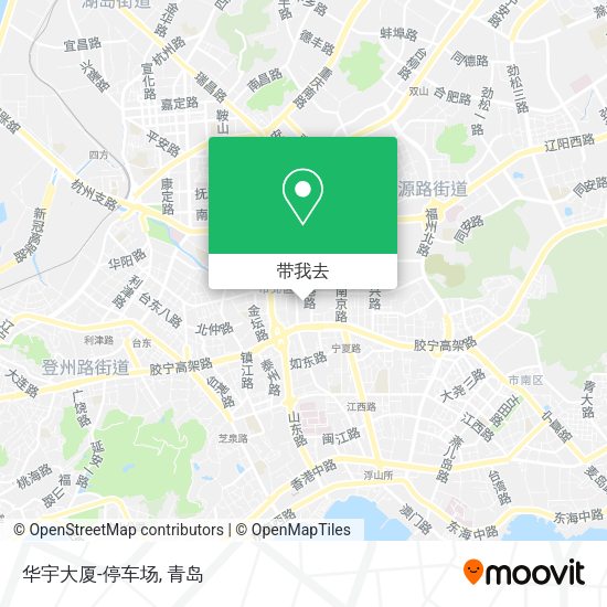 华宇大厦-停车场地图