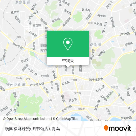 杨国福麻辣烫(图书馆店)地图