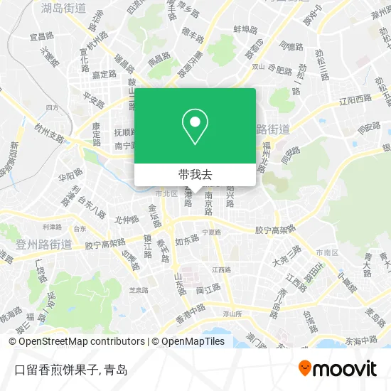 口留香煎饼果子地图
