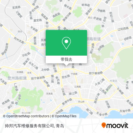 帅邦汽车维修服务有限公司地图