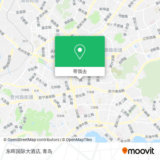 东晖国际大酒店地图